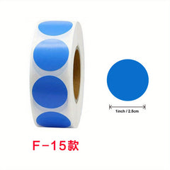 160pcs Color Round Labels for Storage Classification and Gift Packaging
