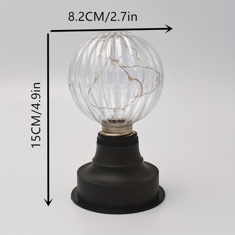 Acrylic Pumpkin Night Light Bulb