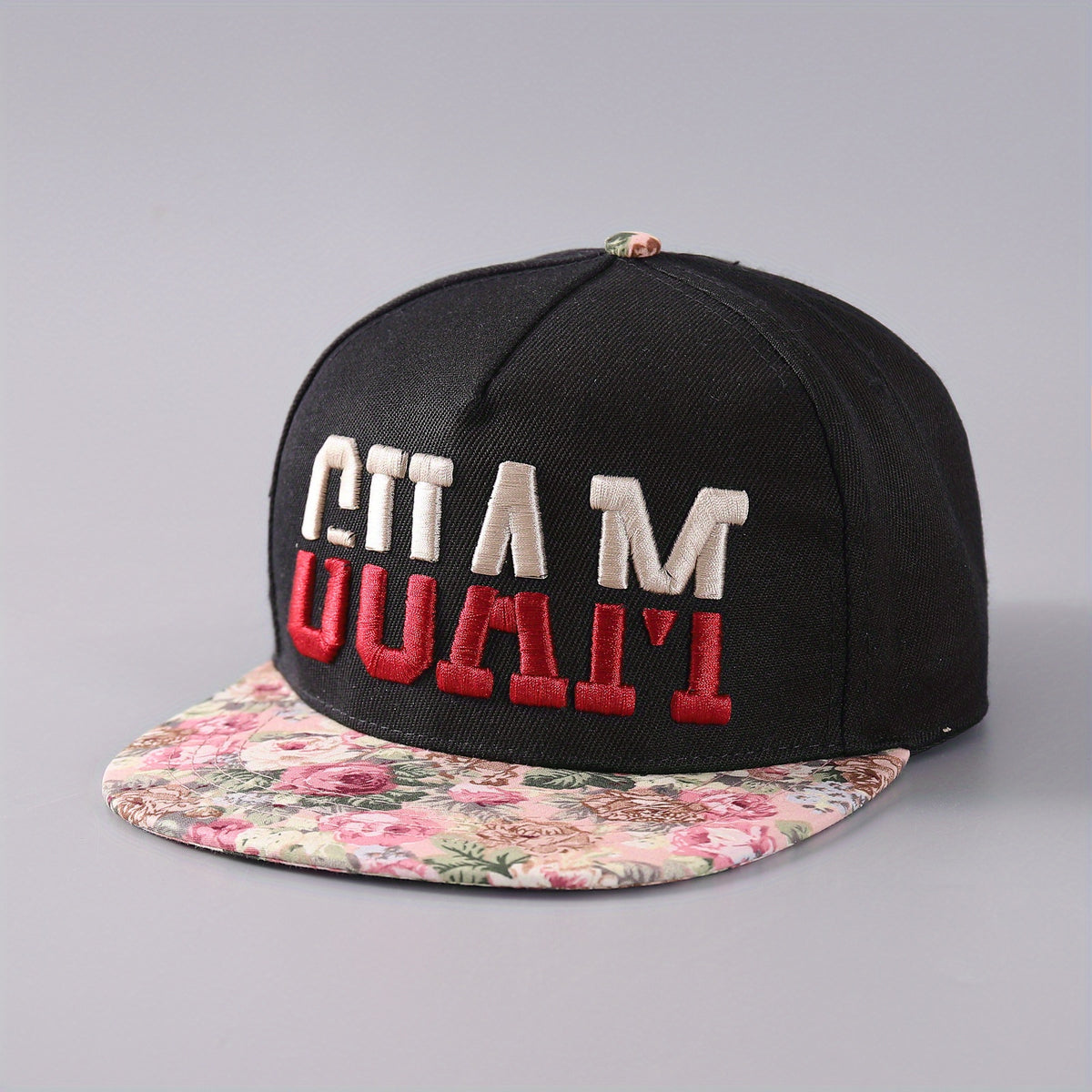 Hip Hop Letter Embroidered Baseball Cap for Band Performance