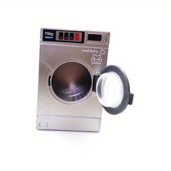 Mini Dollhouse Washing Machine Model Realistic Prop for Dollhouses