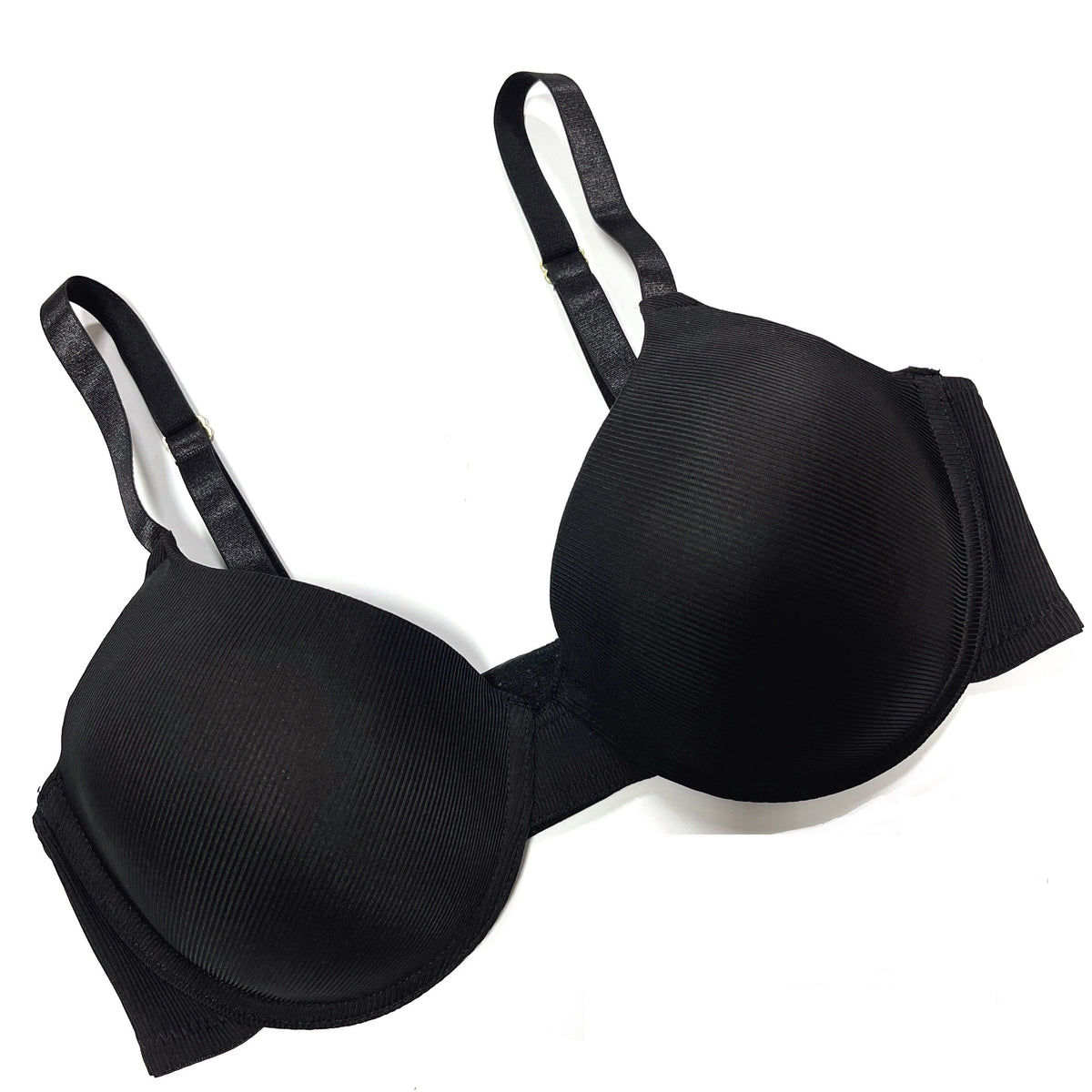  Underwire Push Up Bra Solid Full Cover Molded Cup Women's Plus