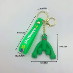 Rainbow Horror Friends Action Figures Keychain Backpack Ornament
