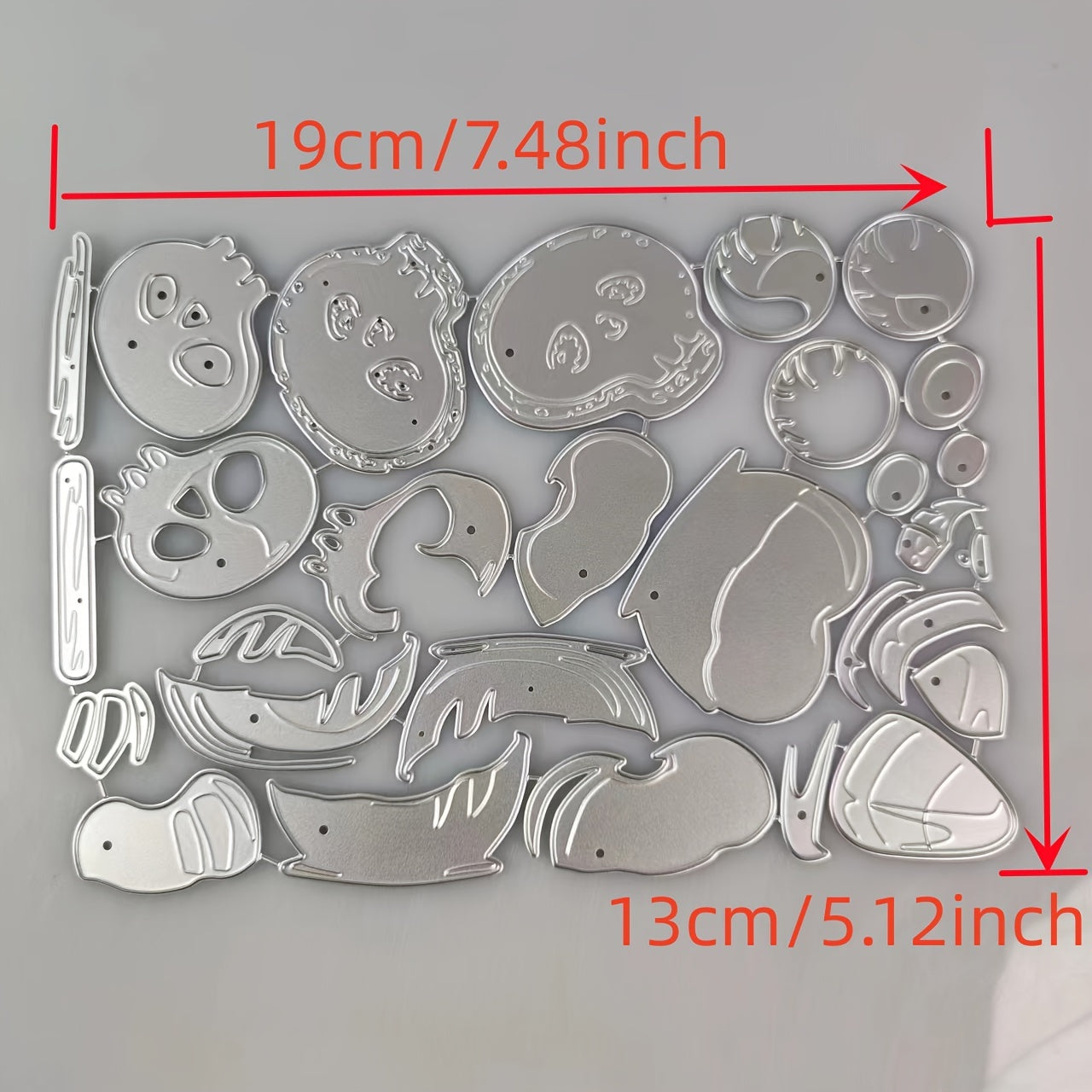 1pc Christmas Metal Cutting Dies Scrapbook Decoration Craft DIY Greeting Card