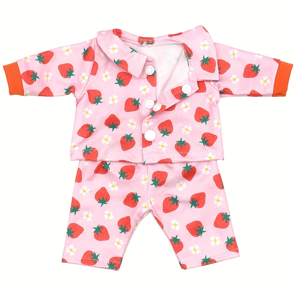 Doll Clothes Set for 12 inch Dolls Jumpsuits Children's Favorite Gift
