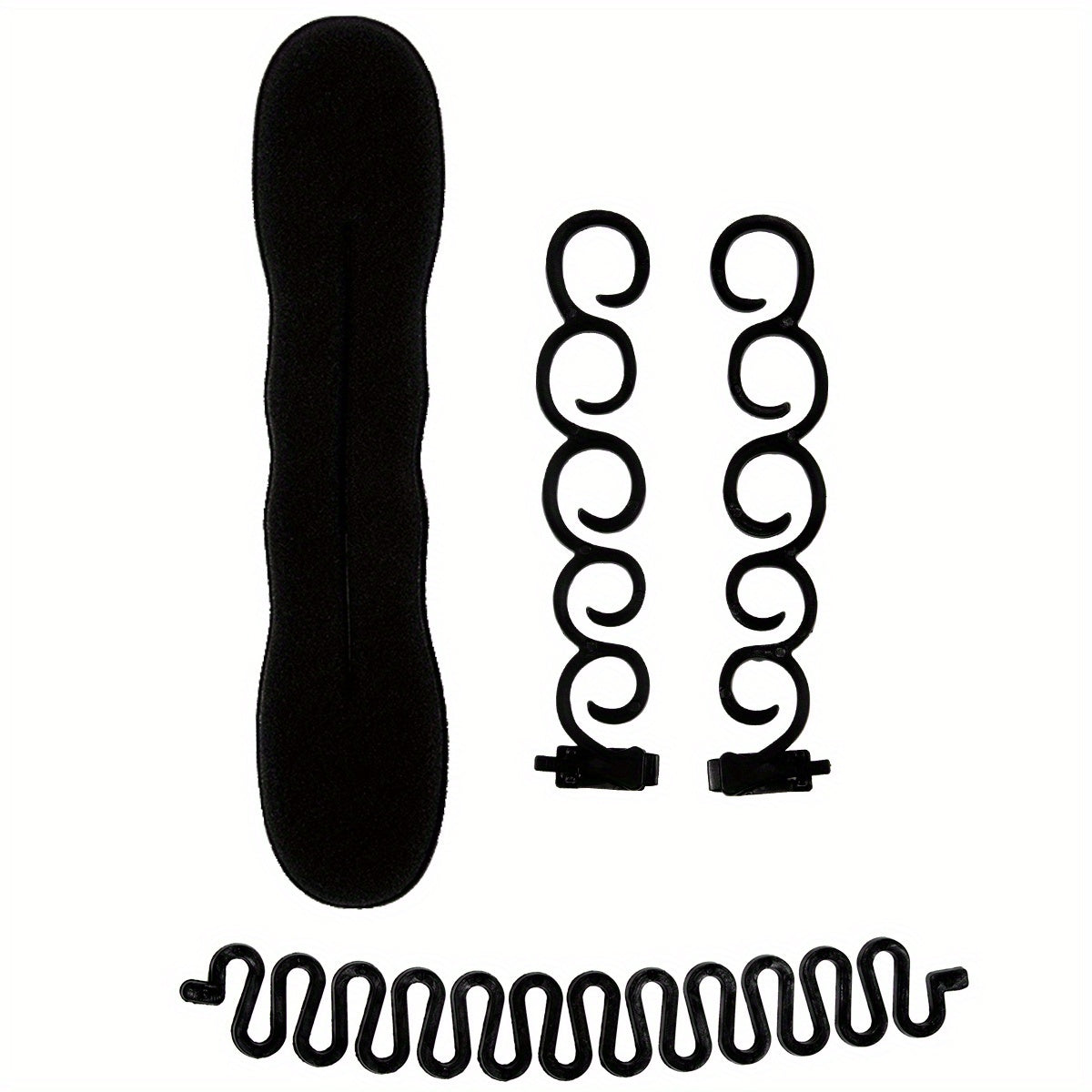 4pcs Hair Styling Accessory Bun Maker Braiding Tool Women