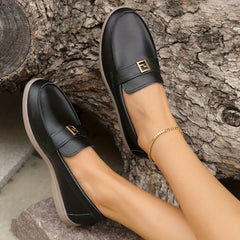 Women's Flat Loafers Comfy Slip On Low Top Shoes