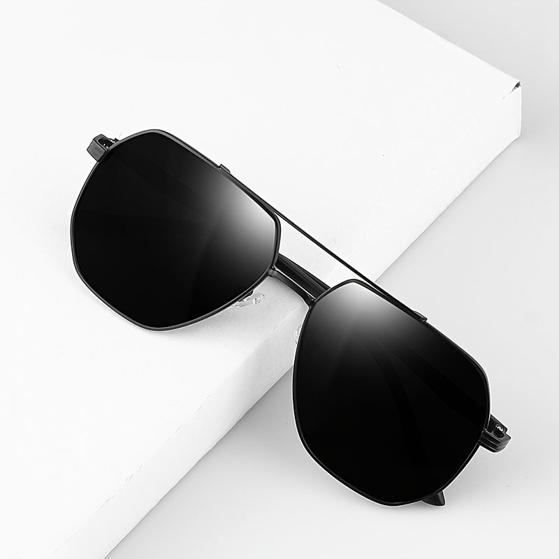 Vintage Polygon Sunglasses Polarized For Men