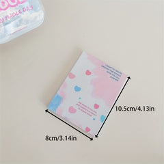 Colorful Love Series Note Paper Set - 150 Sheets