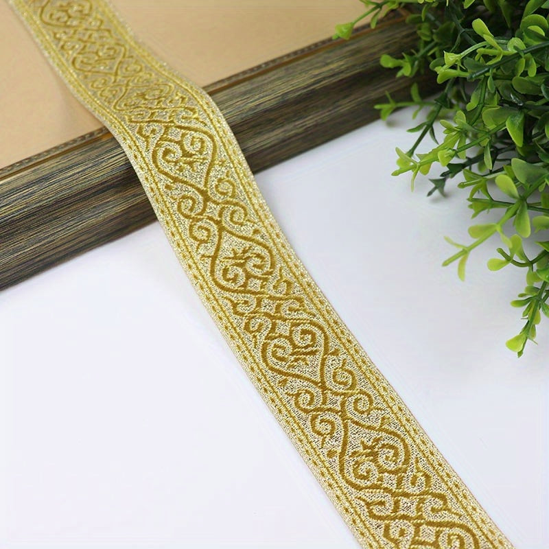 2 Yards 3 Woven Jacquard Ribbon Heart Lace Trim For Garment Curtain Sewing