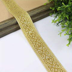 2 Yards 3 Woven Jacquard Ribbon Heart Lace Trim For Garment Curtain Sewing