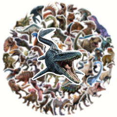 50pcs Dinosaur Series Phone Case Graffiti Stickers Waterproof DIY Stickers