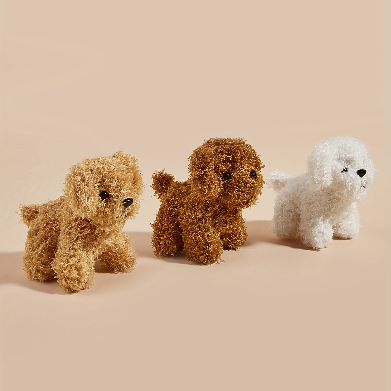 Interactive Dog Shaped Plush Toy for Pet Entertainment