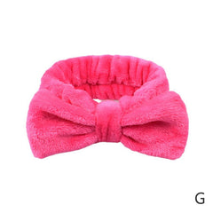 Plush Soft Headband Cross Kont Hairband Elastic Hair Band For Women