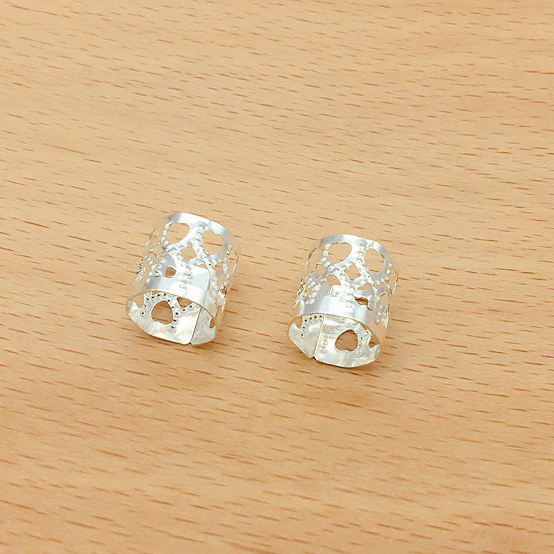 50pcs Dreadlocks Beads Hair Braid Rings Clips Metal Cuffs Jewelry