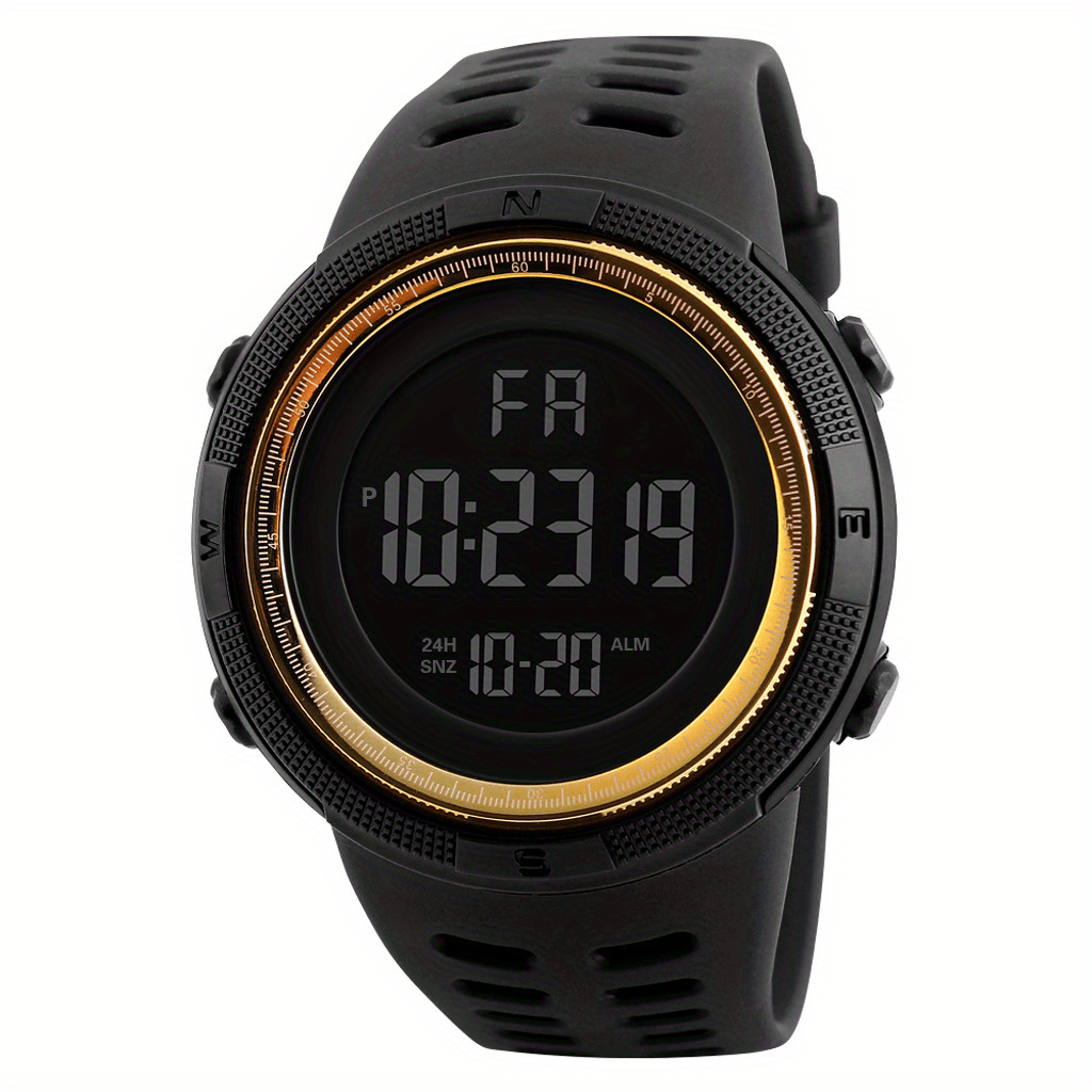 Outdoor Luminous Sports Electronic Watch Student Waterproof Watch
