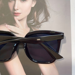 Men's Large Square Frame Shades PC Sunglasses for Outdoor Sports