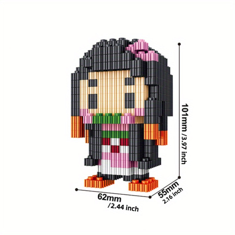 Anime Model Series Assembled Building Blocks Toy