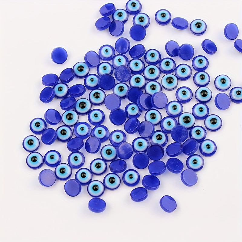 50pcs Resin Eye Of The Devil Beads for DIY Jewelry Making