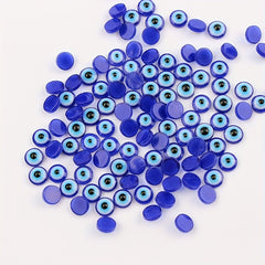 50pcs Resin Eye Of The Devil Beads for DIY Jewelry Making