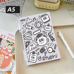 B5 Non Cutting Loose Leaf Notebook 60 Sheets