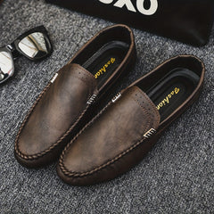 Men's Slip-On Loafers Wear Resistant Casual Shoes
