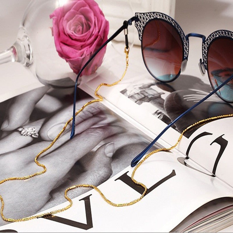 Metal Glasses Chain Lanyard Reading Eyeglass Chain Sunglasses Face Mask Hanging