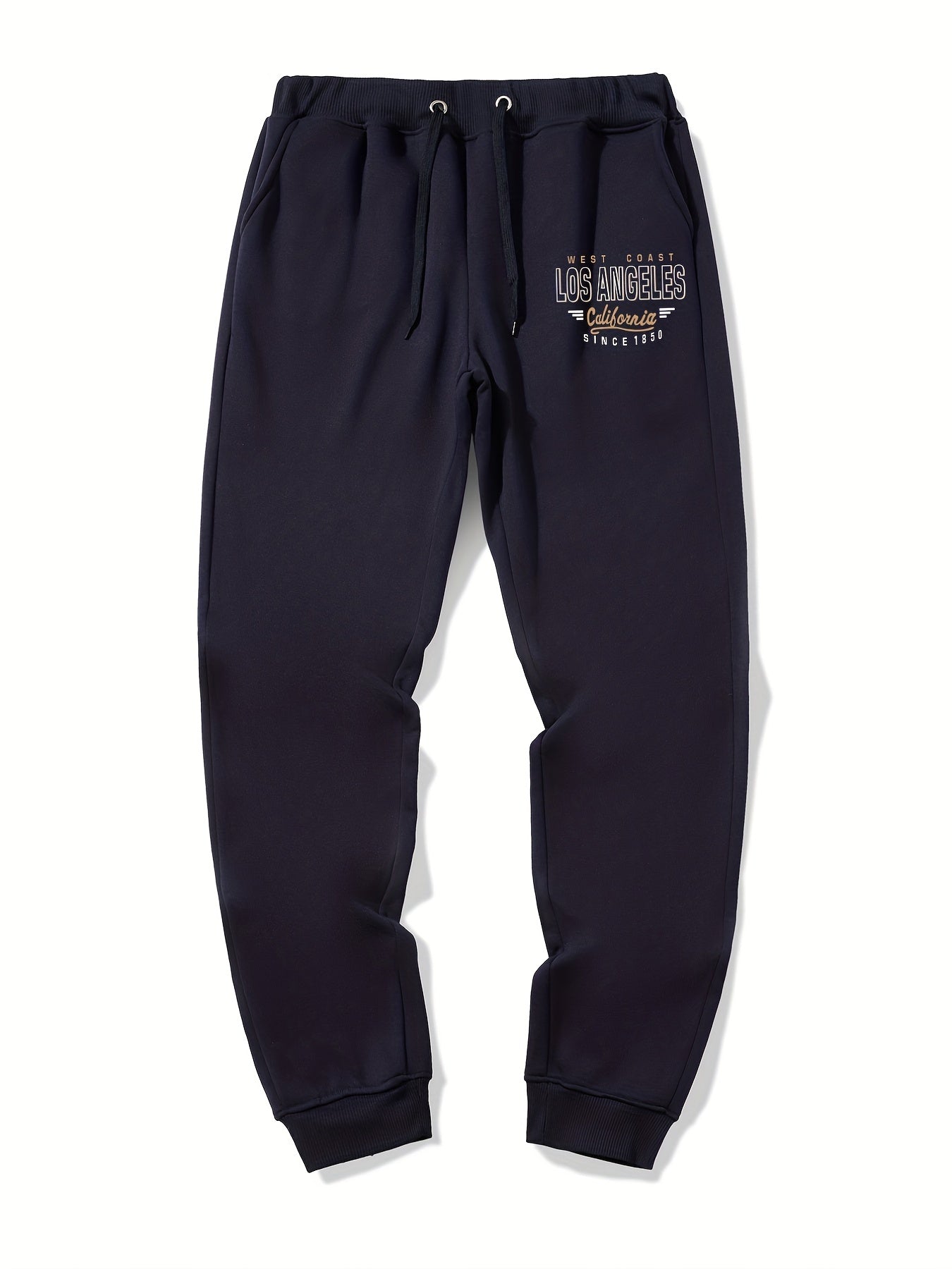 LA California Casual Graphic Joggers Men's Sweatpants