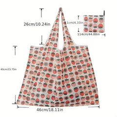 Japan Large Capacity Shopping Bag Foldable Grocery Storage Bag