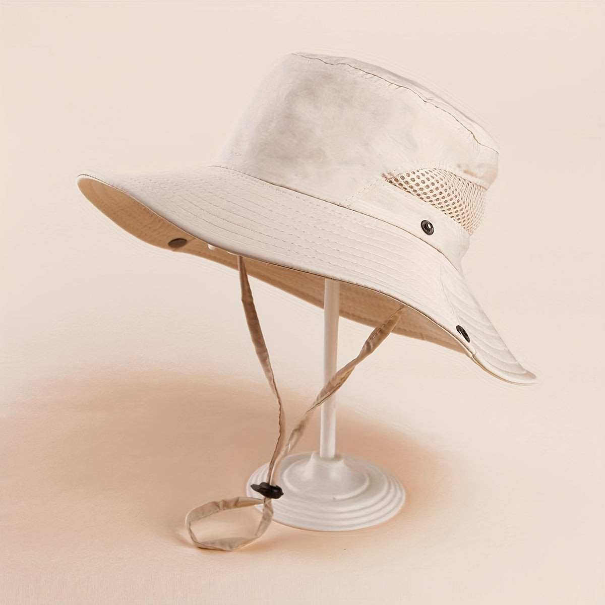 Breathable Sunscreen Bucket Hat Solid UV Protection Outdoor