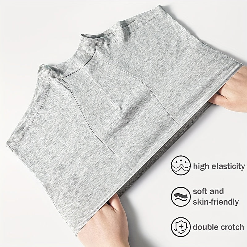 5 Pcs Men's Disposable Travel Underwear Breathable Cotton Comfort