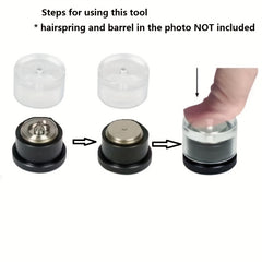 Plastic Watch Movement Repair Tool for Mainspring Barrel Cover