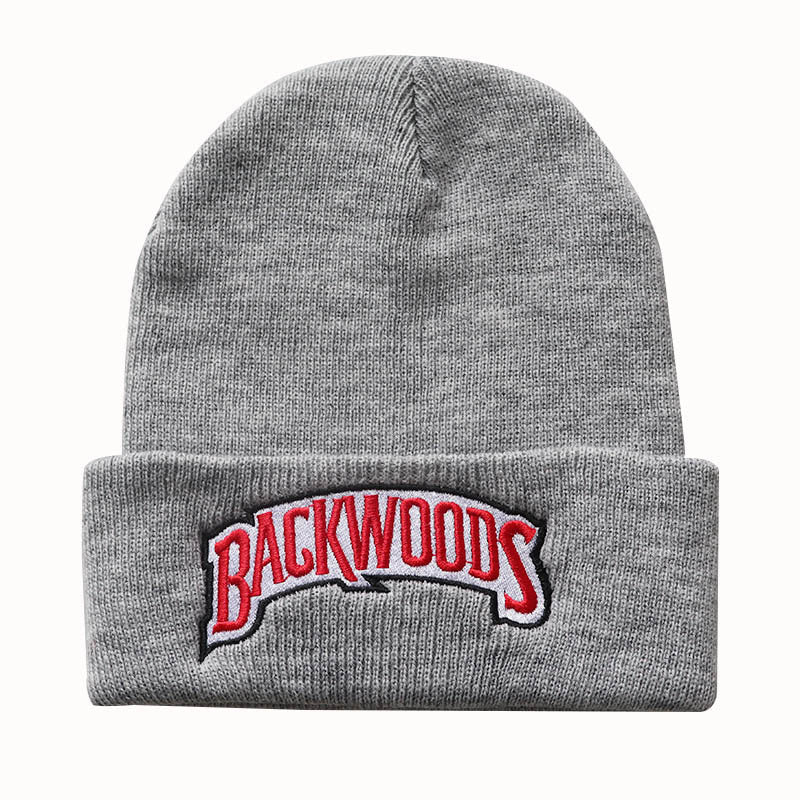 BACKWOODS Warm Winter Hat with Embroidery for Students