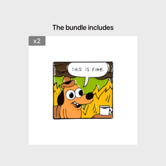 Creative Cartoon Dog Alloy Brooch