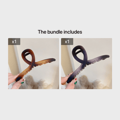 Matte Large Hair Claw Clips for Thick Hair - Big Jaw Clip for Girls
