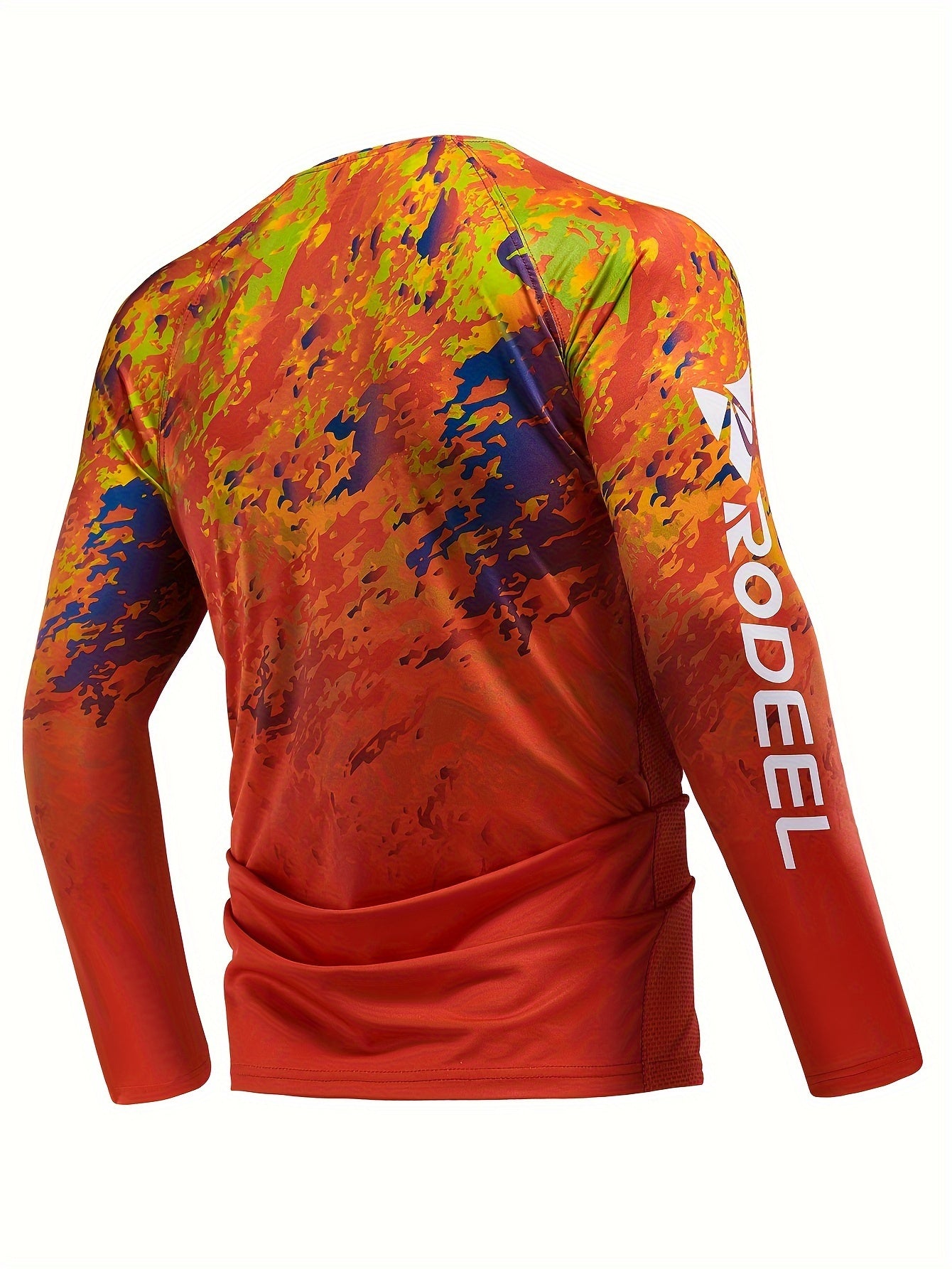 Men's Camo UPF 50 Sun Protection Shirt Long Sleeve Quick Dry