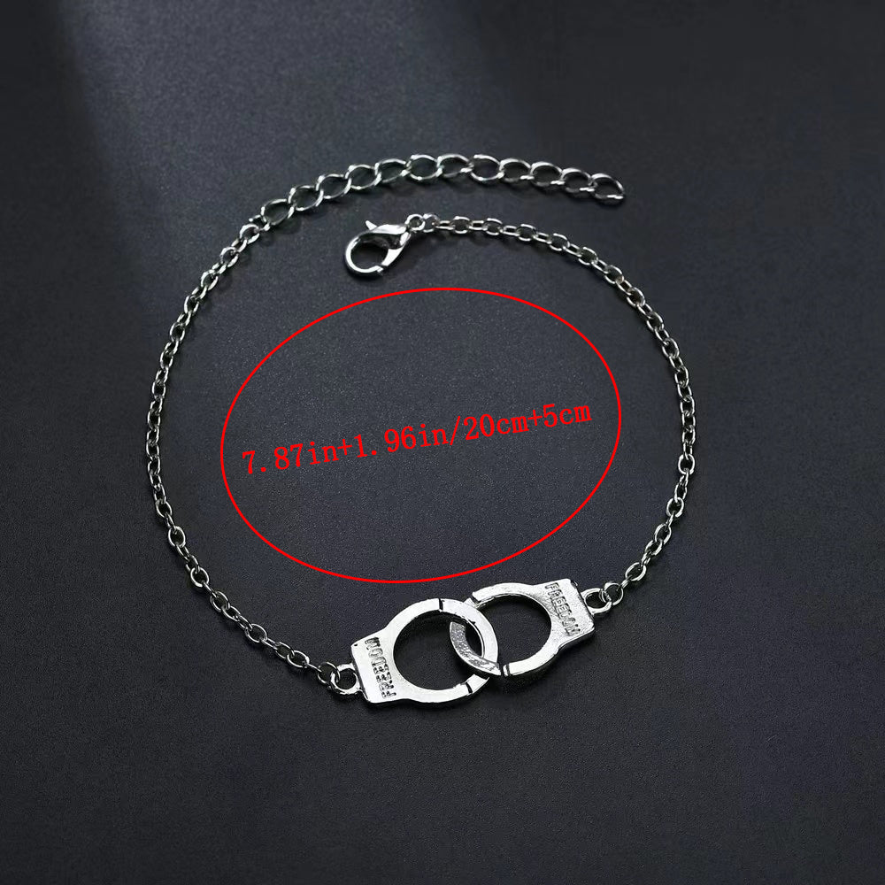Avant-garde Handcuffs Anklets Ankle Bracelets Circle Bracelet