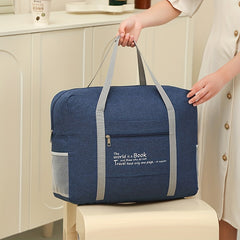 Large Capacity Gym Duffle Bag Foldable Weekend Travel Bag
