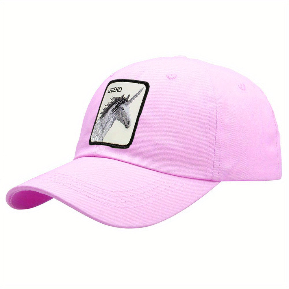 Animal Cartoon Sunscreen Hat Baseball Cap Embroidered Sun Visor Hat