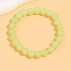 Agate Bead Bracelet for Positive Energy and Balance
