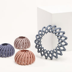 Matte Hair Claw Clips for Women, Nest Hair Bun Maker