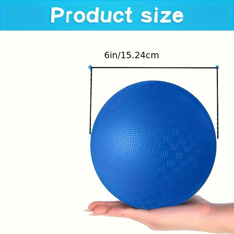 6 inch Dodgeball Bouncy Playground Ball with Pump