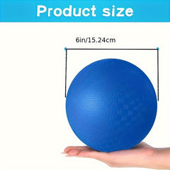 6 inch Dodgeball Bouncy Playground Ball with Pump