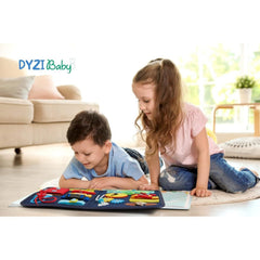DYZI Busy Board - Sensory Travel Toy - Early Development Toy