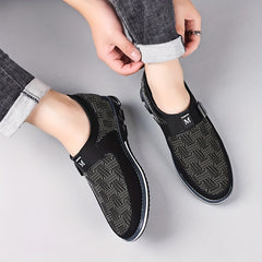 Men's Slip On Formal Shoes Non Slip Smart Casual Shoes