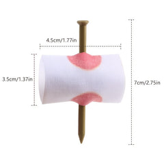 2pcs Tricky Finger Piercing Nail Toy