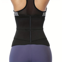 Waist Trainer Tummy Wrap Tummy Control Zipper Slimmer Belly Belt Shapewear