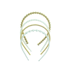 Faux Pearl Hairbands Bridal Hair Hoop Wedding Hair Accessories