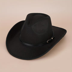 Vintage Felt Hat Cowboy Hat Jazz Fedora Cap