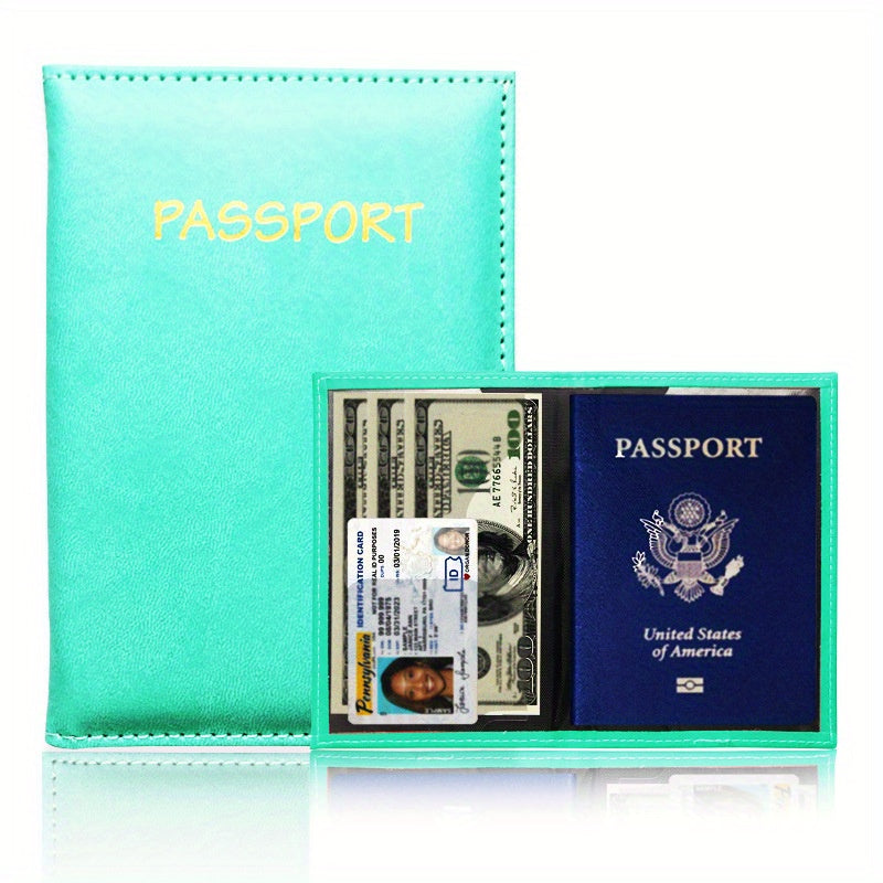 Multifunctional Passport Cover Travel Holder Card Slots Case ID Ticket Money