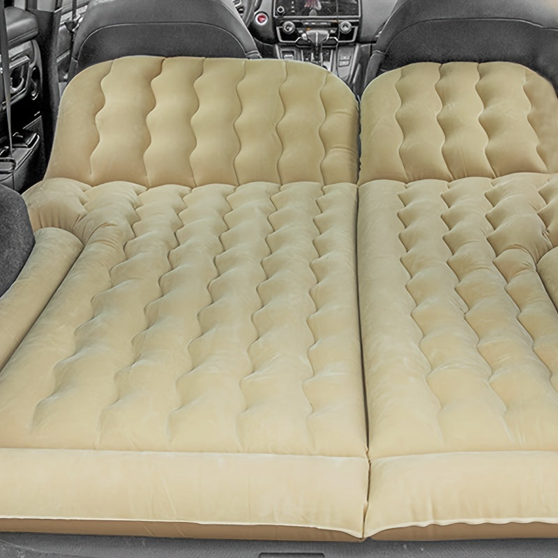 Inflatable Car Mattress SUV Rear Seat Cushion Portable Outdoor Sleeping Mat